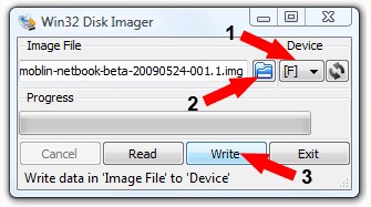 Win32 disk Imager